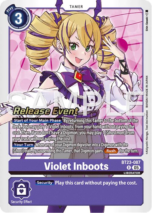 Violet Inboots BT23-087 [ Inglese / Giapponese ]