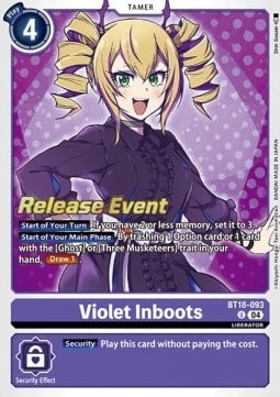 Violet Inboots BT18-093 [ Inglese / Giapponese ]