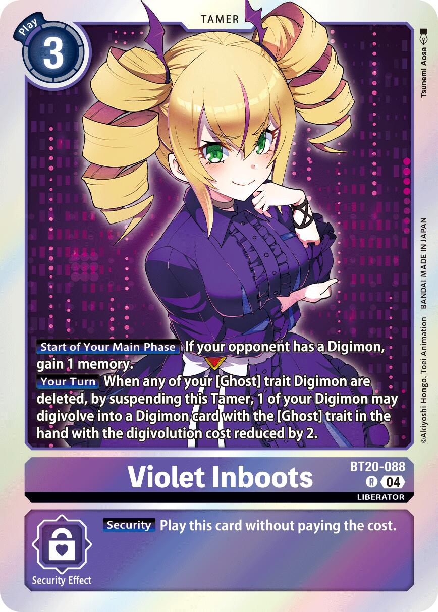 Violet Inboots BT20-088 [ Inglese / Giapponese ]
