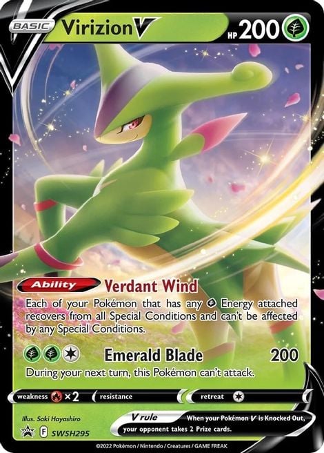 Virizion V - Lucentezza Siderale 164/189 [ Italiano / Inglese ]