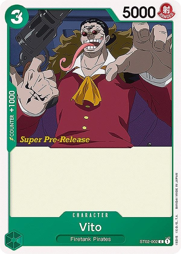 Vito ST02-002 [ Inglese / Giapponese / Francese / Cinese Semplificato ]