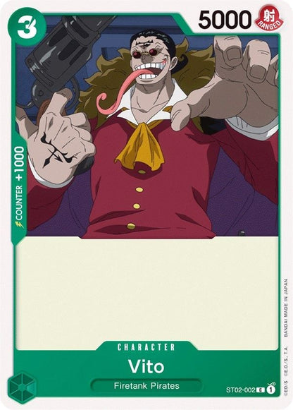 Vito ST02-002 [ Inglese / Giapponese / Francese / Cinese Semplificato ]