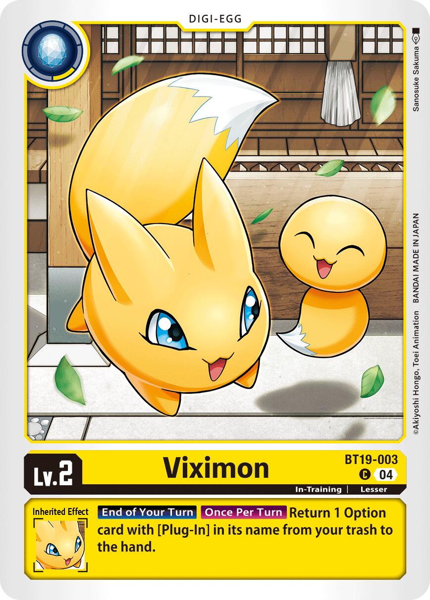 Viximon BT19-003 [ Inglese / Giapponese ]