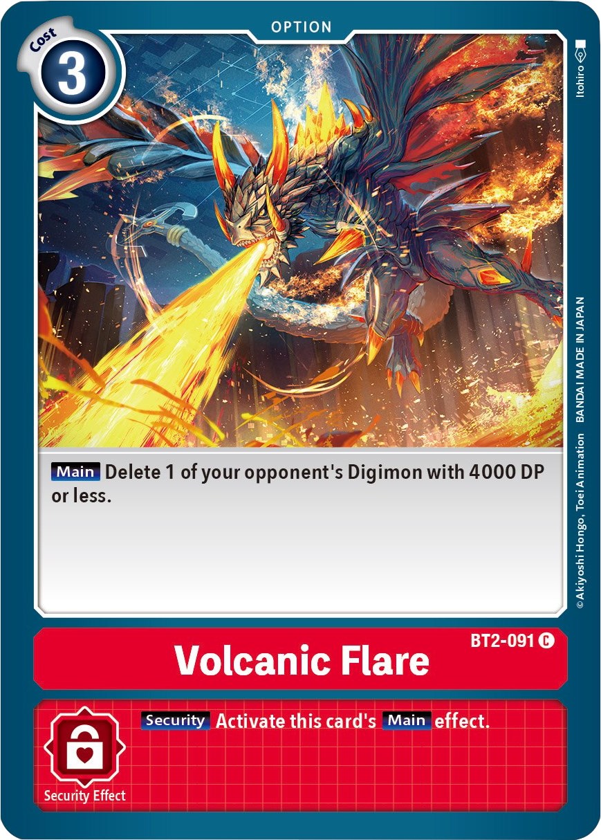 Volcanic Flare BT2-091 [ Inglese / Giapponese ]