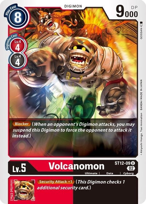 Volcanomon ST12-009 [ Inglese / Giapponese ]