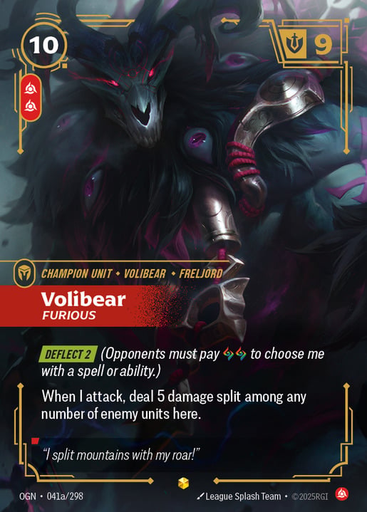Volibear - Furious [ Inglese / Cinese Semplificato ]