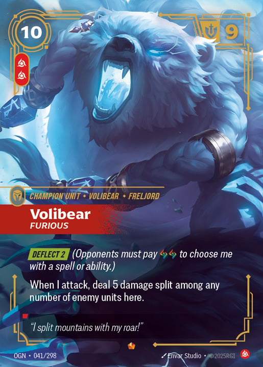 Volibear - Furious (EPIC) [ Inglese / Cinese Semplificato ]