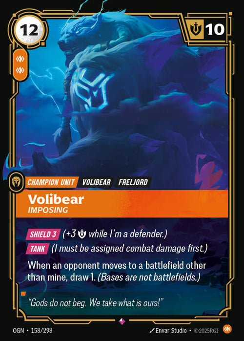 Volibear - Imposing (RARE) [ Inglese / Cinese Semplificato ]