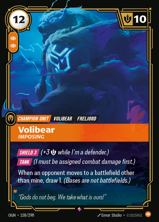 Volibear - Imposing (RARE) [ Inglese / Cinese Semplificato ]