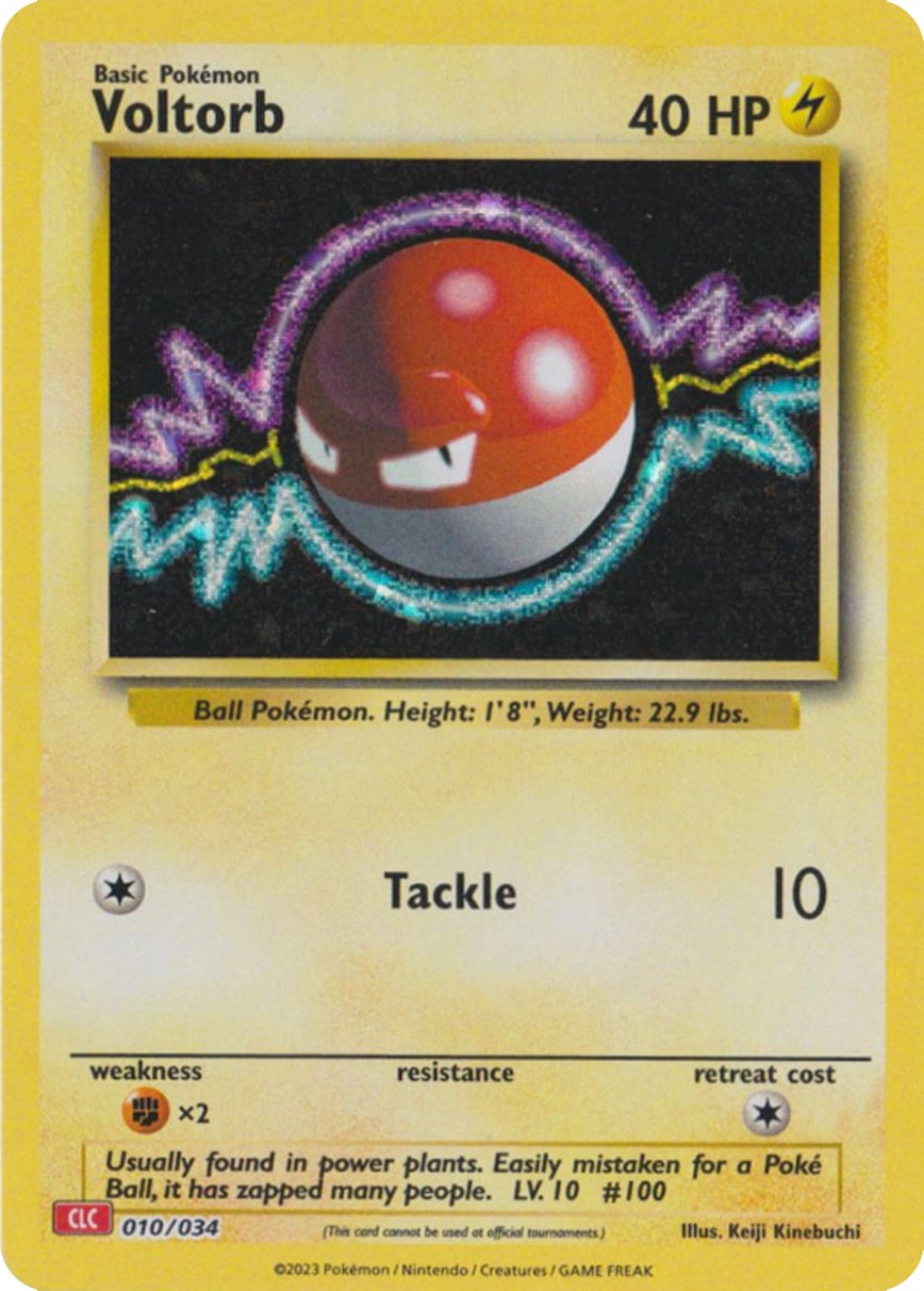 Voltorb - Pokémon TCG Classic: Charizard & Ho-Oh ex Deck 010/034 [ Inglese ]
