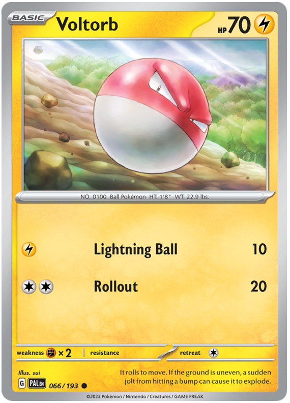 Voltorb - Evoluzioni a Paldea 066/193 [ Italiano ]