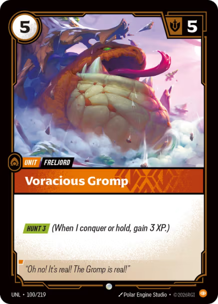 Voracious Gromp [ Inglese / Cinese Semplificato ]