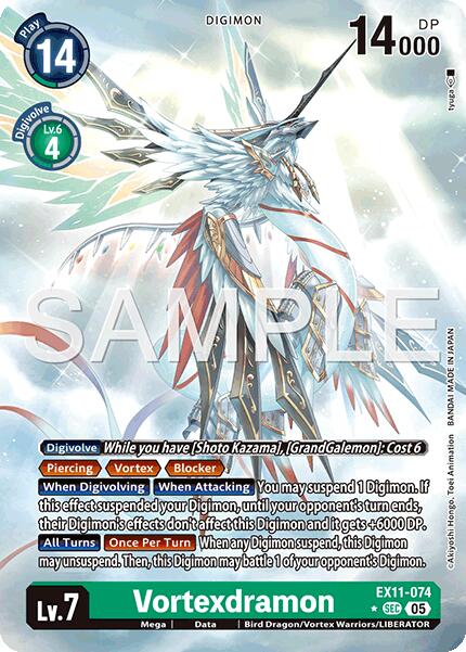 Vortexdramon EX11-074 [ Inglese / Giapponese ]