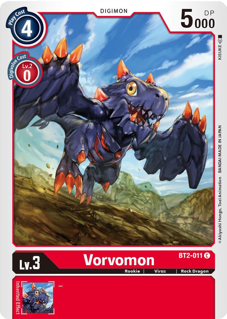 Vorvomon BT2-011 [ Inglese / Giapponese ]