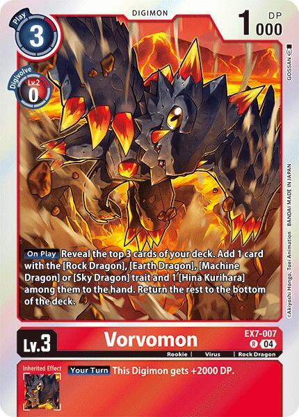 Vorvomon EX7-007 [ Inglese / Giapponese ]