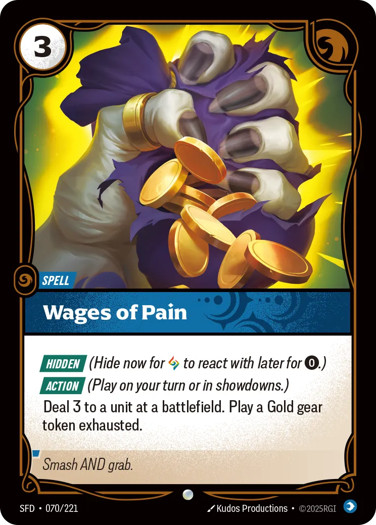 Wages of Pain (Common) [ Inglese / Cinese Semplificato ]