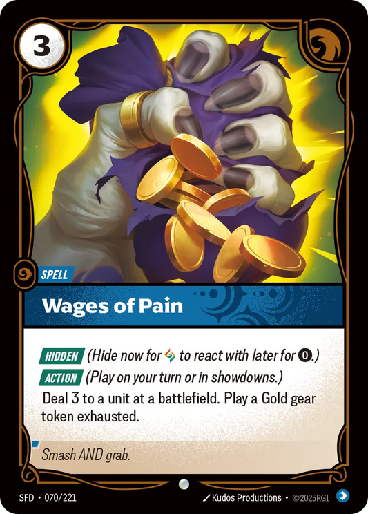 Wages of Pain [ Inglese / Giapponese / Cinese Semplificato ]