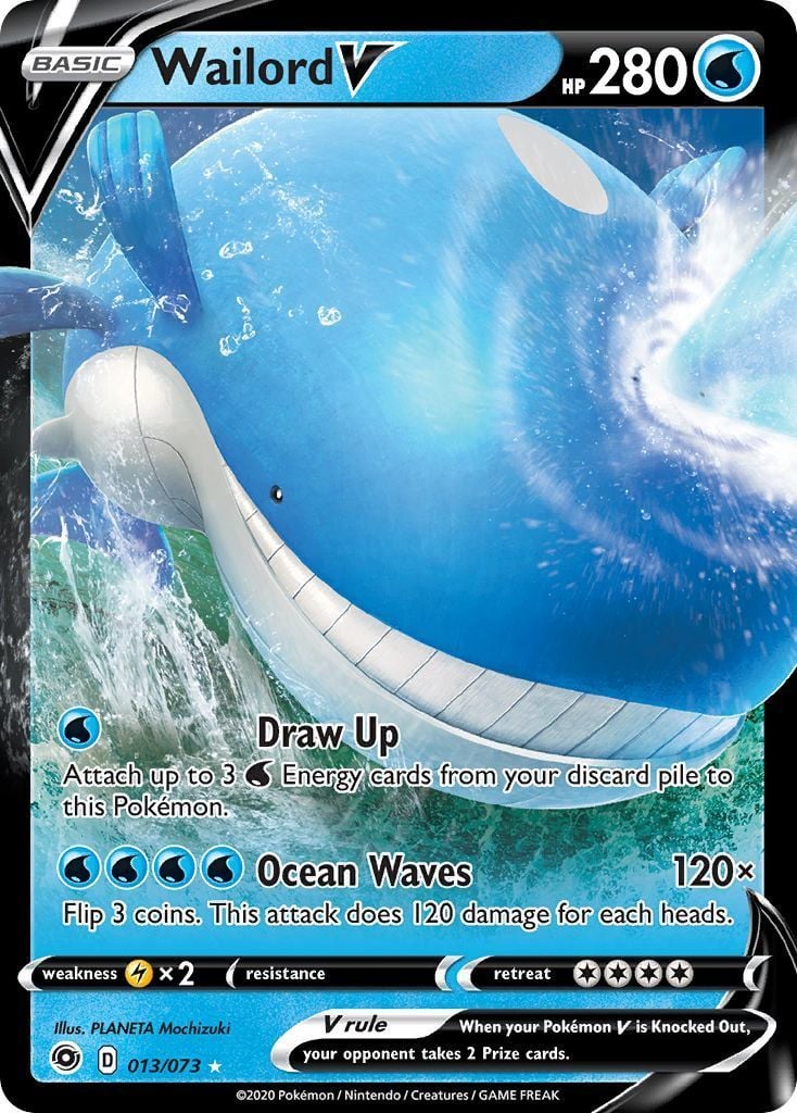 Wailord V - Futuri Campioni 013/073 [ Italiano / Inglese ]