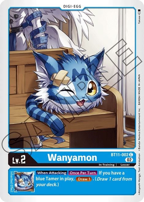 Wanyamon BT11-002 [ Inglese / Giapponese ]