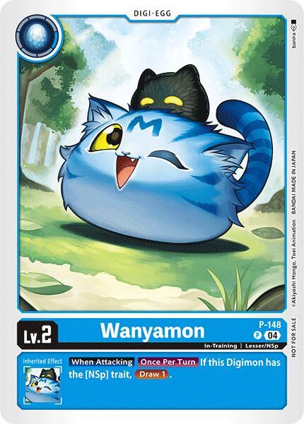 Wanyamon P-148 [ Inglese / Giapponese ]