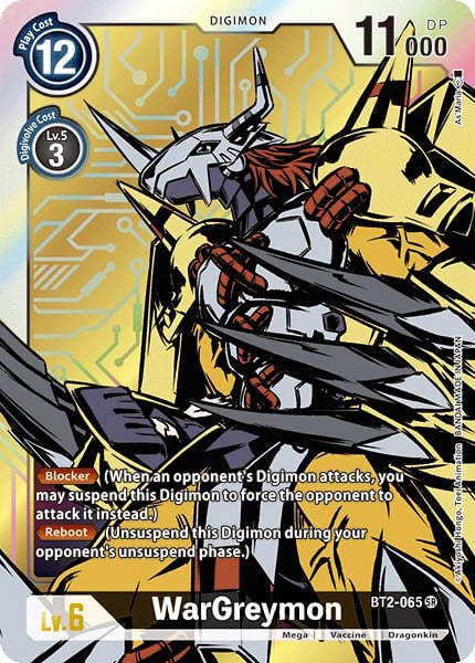 WarGreymon BT2-065 [ Inglese / Giapponese ]