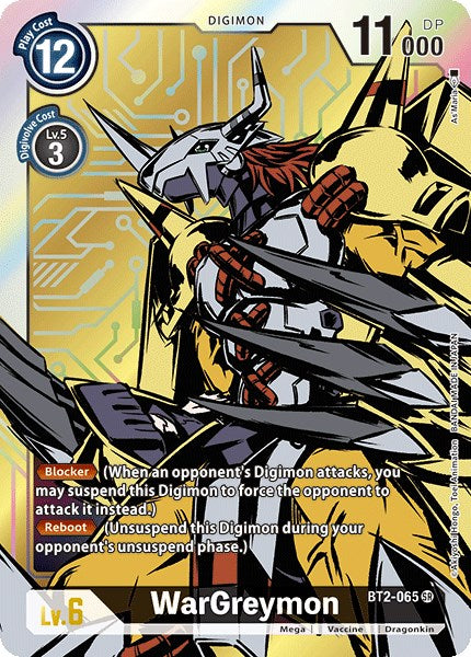 WarGreymon BT2-065 [ Inglese / Giapponese ]