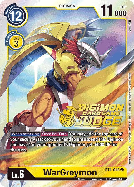 WarGreymon BT4-048 [ Inglese / Giapponese ]