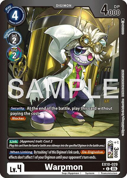 Warpmon EX10-029 [ Inglese / Giapponese ]