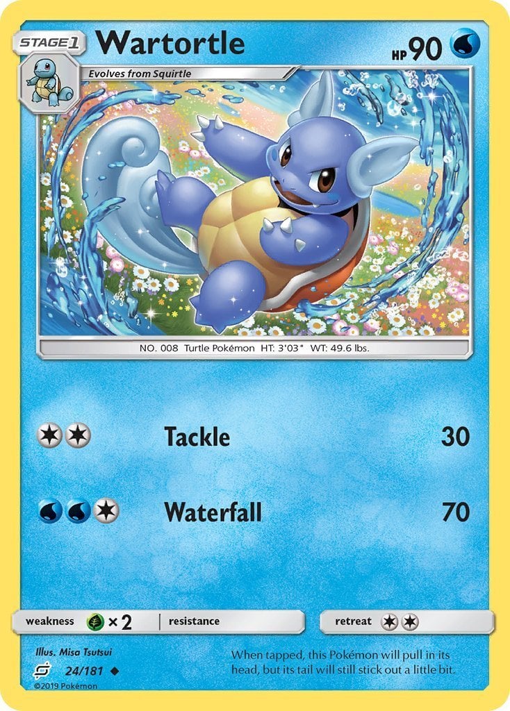 Wartortle - Gioco di Squadra 24/181 [ Italiano / Inglese ]