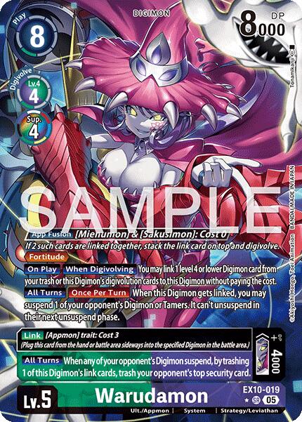 Warudamon EX10-019 [ Inglese / Giapponese ]