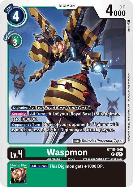 Waspmon BT18-046 [ Inglese / Giapponese ]