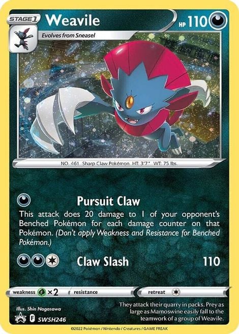 Weavile - SPSC Promo SWSH246 [ Italiano / Inglese ]