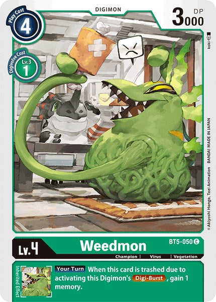 Weedmon BT5-050 [ Inglese / Giapponese ]