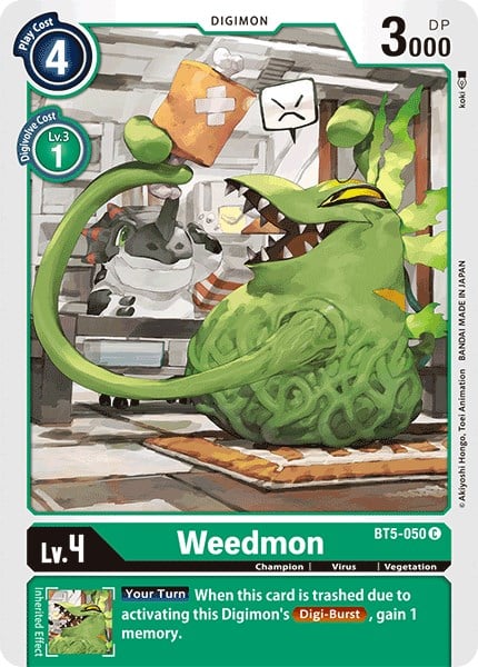 Weedmon BT5-050 [ Inglese / Giapponese ]