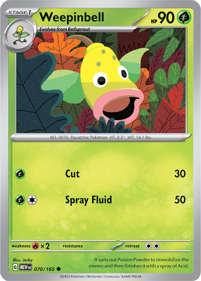 Weepinbell - 151 070/165 [ Italiano / Inglese ]