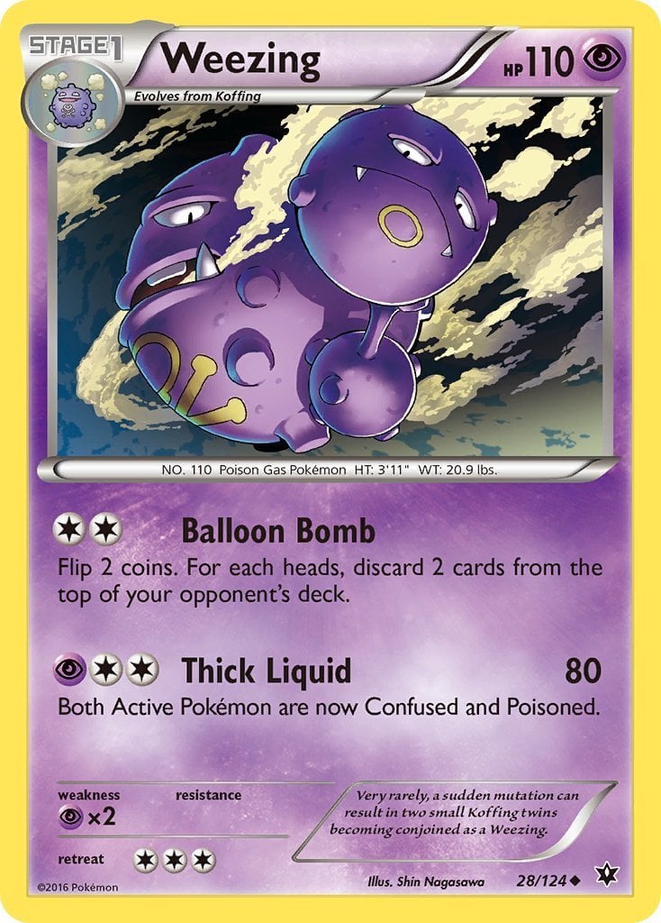 Weezing - Destini Incrociati 28/124 [ Italiano / Inglese ]