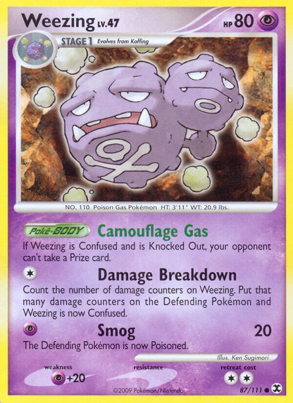 Weezing Lv.47 - L'Ascesa dei Rivali 087/111 [ Italiano / Inglese ]