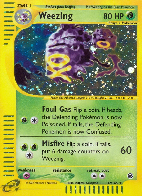 Weezing - Expedition Set Base 070/165 [ Italiano / Inglese ]