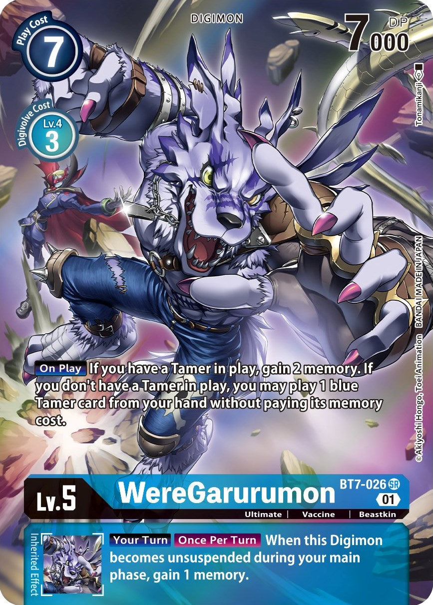 WereGarurumon BT7-026 [ Inglese / Giapponese ]