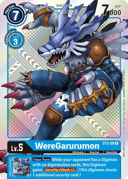 WereGarurumon ST2-08 [ Inglese / Giapponese ]