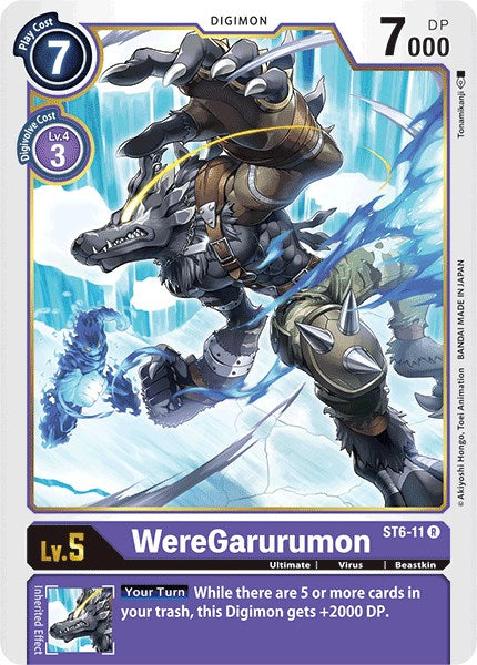 WereGarurumon ST6-11 [ Inglese / Giapponese ]
