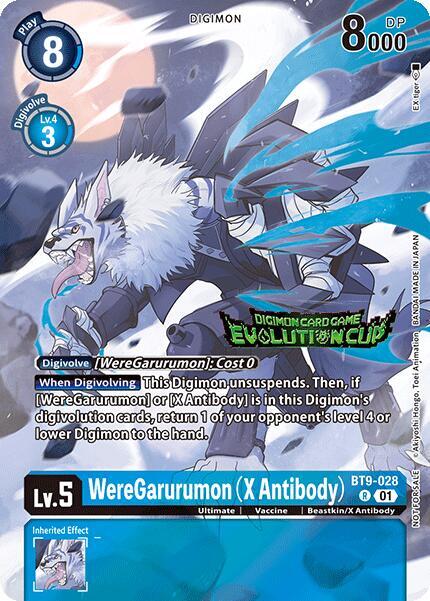 WereGarurumon (Evolutioncup 2024) BT9-028 [ Inglese / Giapponese ]