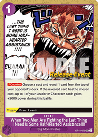 UNCOMMON - (Pre-Release Stamp) - OP-11: A Fist of Divine Sp.
