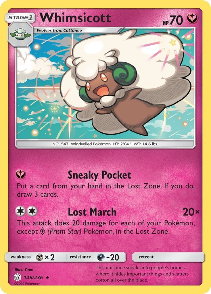 Whimsicott - Eclissi Cosmica 148/236 [ Italiano / Inglese ]
