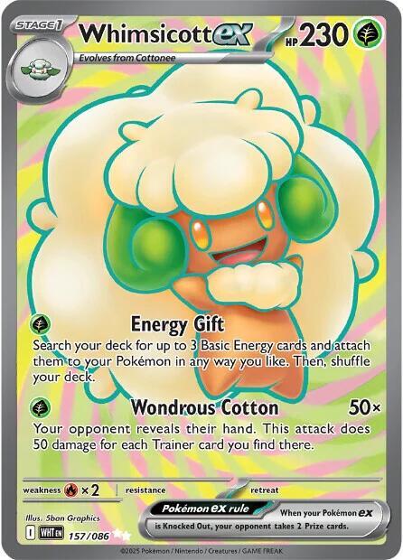 Whimsicott-ex - Fuoco Bianco 005/086 [ Italiano ]