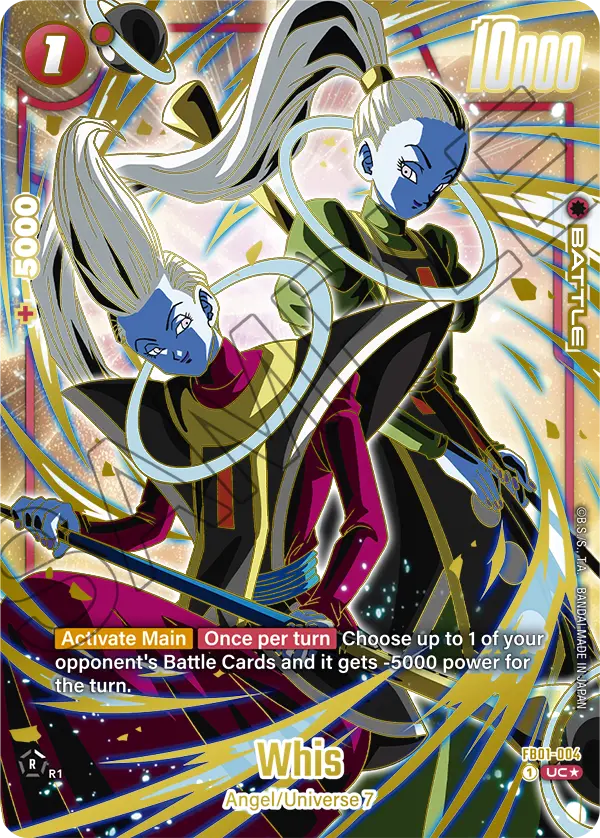 Whis FB01-004 [ Inglese / Giapponese ]