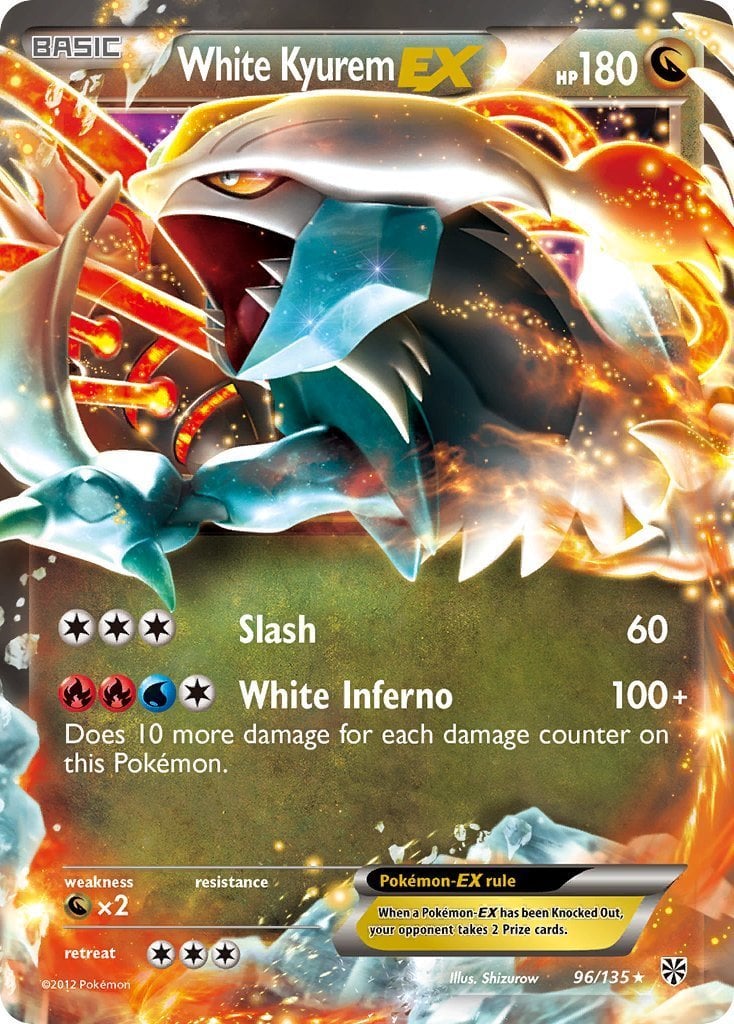 Kyurem Bianco-EX - Uragano Plasma 96/135 [ Italiano / Inglese ]
