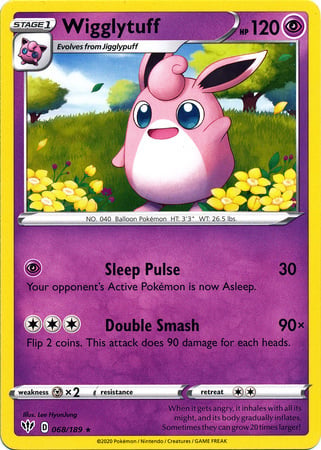 Wigglytuff - Fiamme Oscure 068/189 [ Italiano / Inglese ]