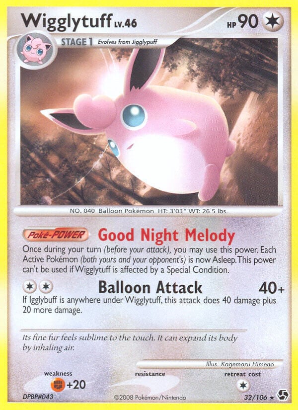 Wigglytuff Lv.46 - Incontri Leggendari 032/106 [ Italiano / Inglese ]