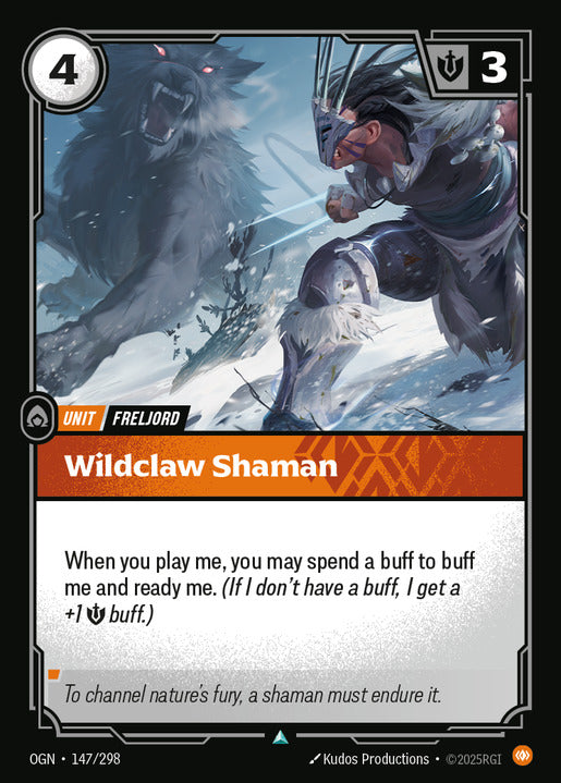 Wildclaw Shaman (Uncommon) [ Inglese / Cinese Semplificato ]
